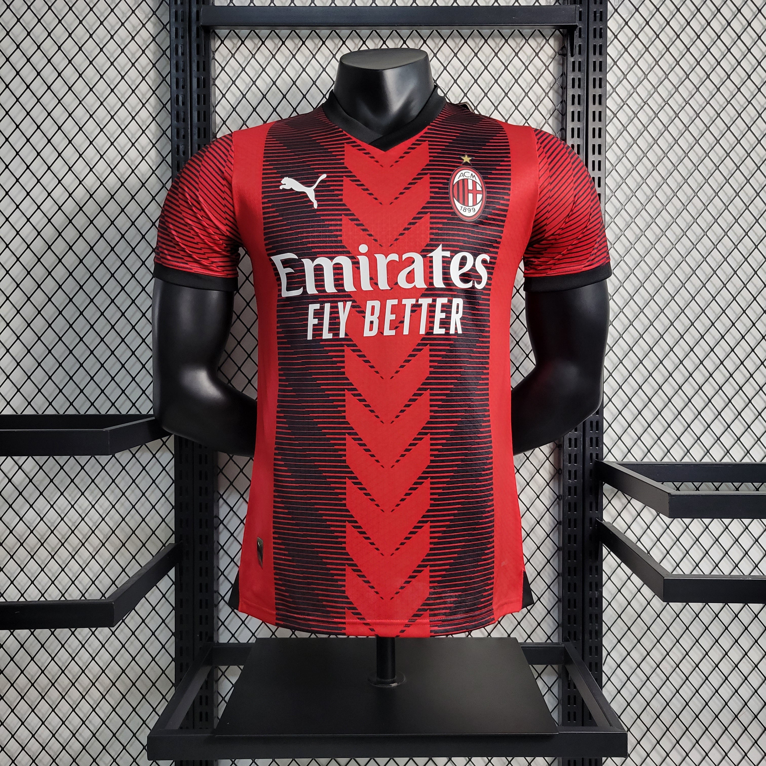 Maillot rétro de l'AC Milan 2009, numéro 22 de Kaka Leite