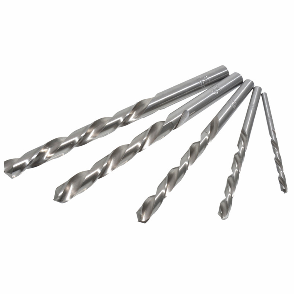 5pcs Straight Handle Twist Drill High Speed Steel Spiral Woodworking Bits, 501 Original
5pcs Straight Handle Twist Drill High Speed Steel Spiral Woodworking Bits, 501 Original