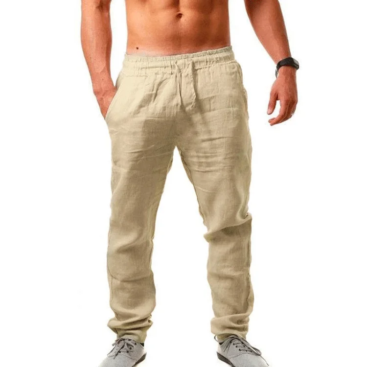 Men's Linen Pants-inspireuse