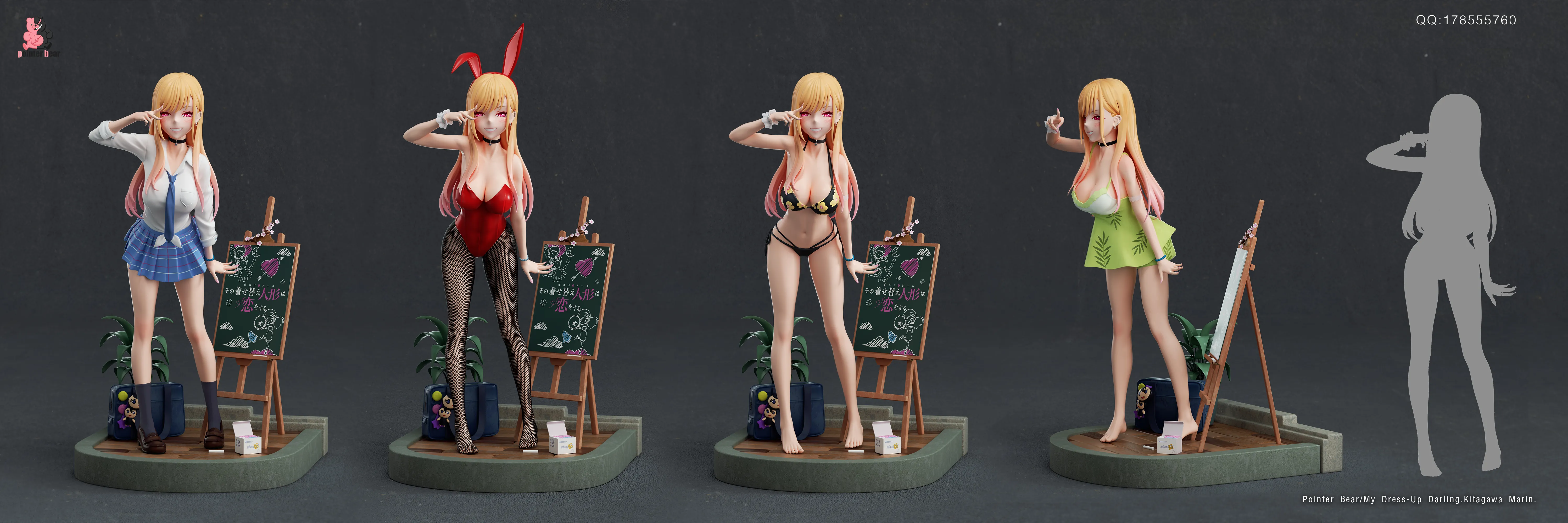 1/6 Scale Marin Kitagawa - My Dress-Up Darling Resin Statue - Pointer Bear  Studio [In Stock]