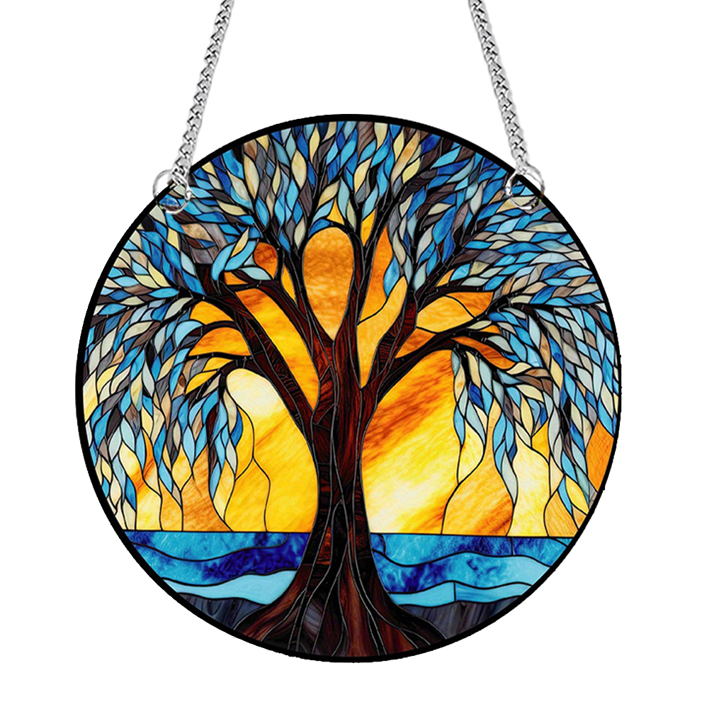 Acrylic Suncatcher Home Decoration Trees