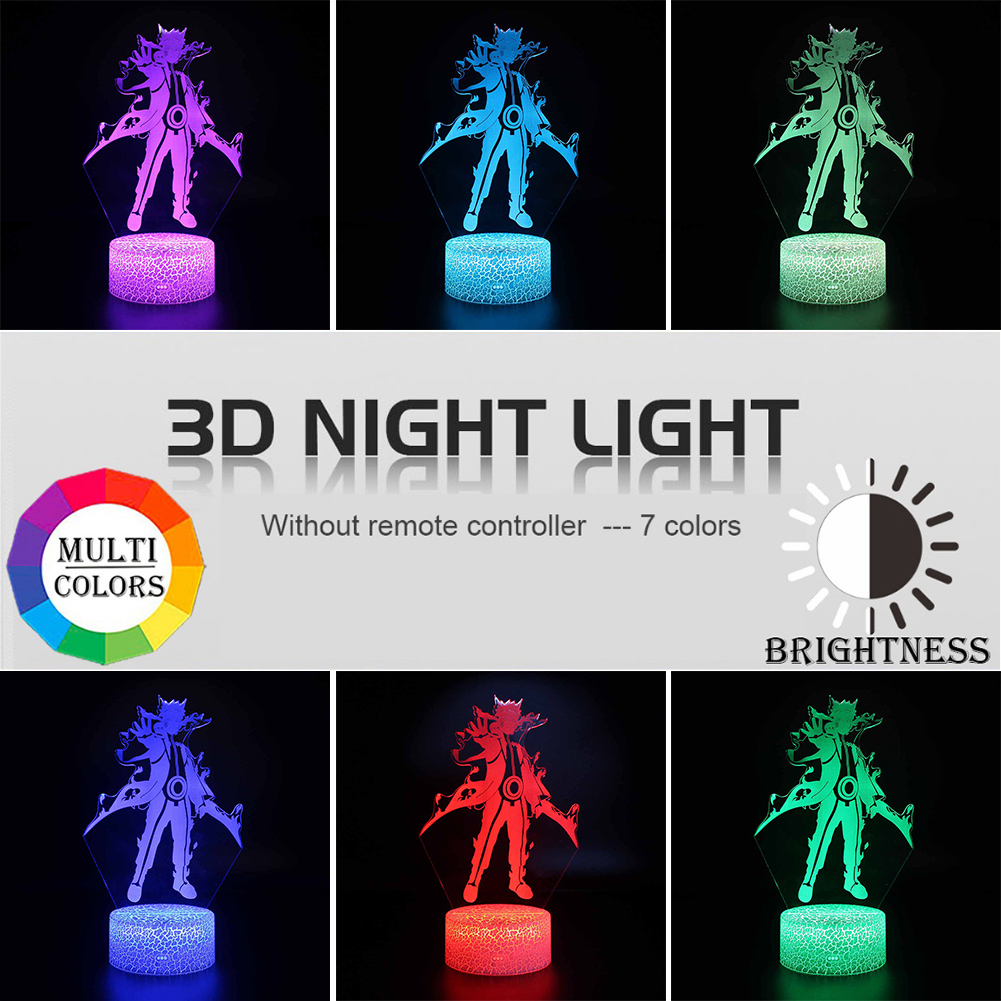 3D Acrylic Night Light Cartoon Figure Touch Remote Control Bedside Lamp, 501 Original
3D Acrylic Night Light Cartoon Figure Touch Remote Control Bedside Lamp, 501 Original