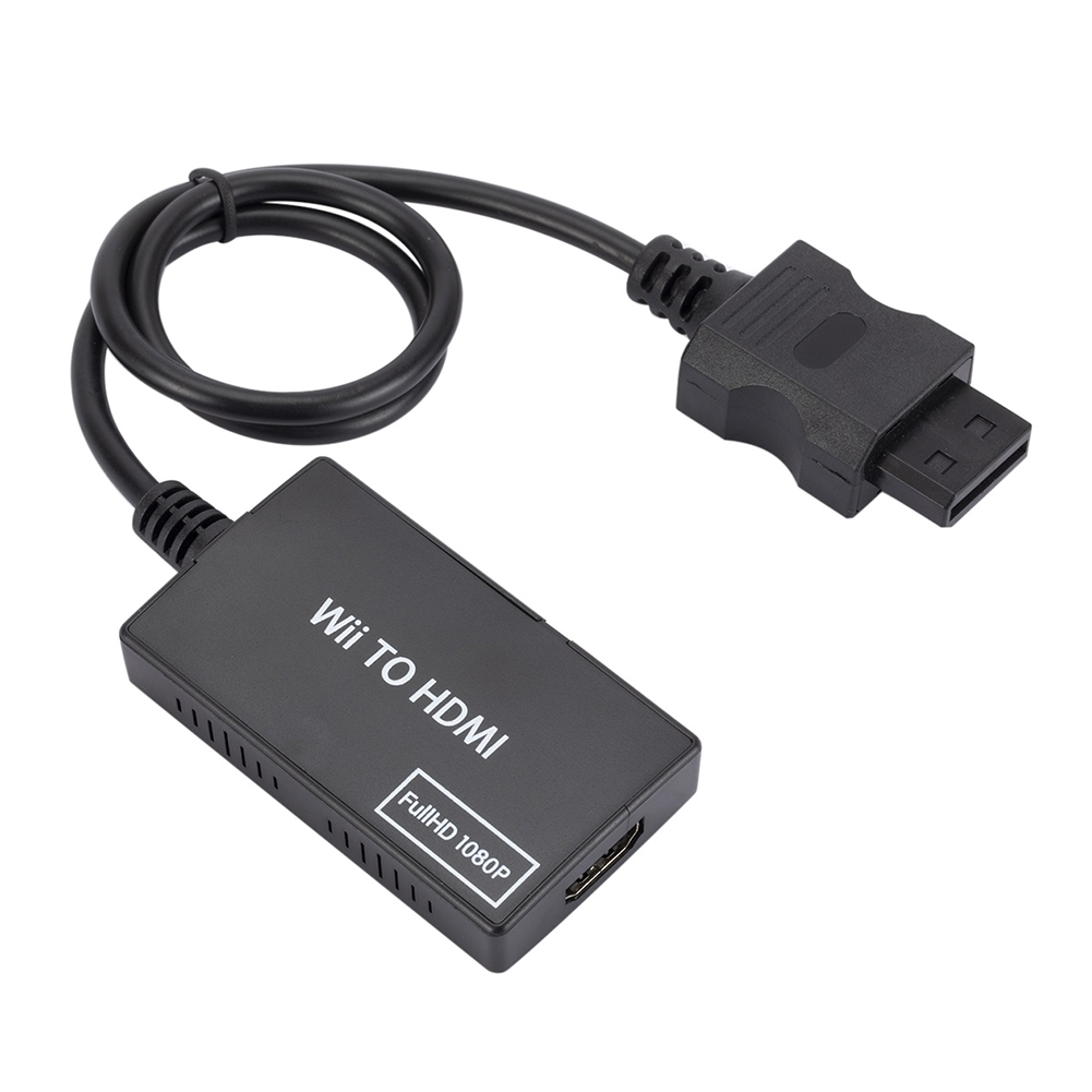 Portable for Wii to HDMI-Compatible Converter with 3.5mm Audio Jack Adapter, 501 Original
Portable for Wii to HDMI-Compatible Converter with 3.5mm Audio Jack Adapter, 501 Original