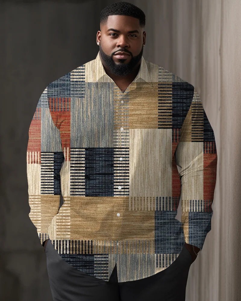 trendy colors in big men's fashion