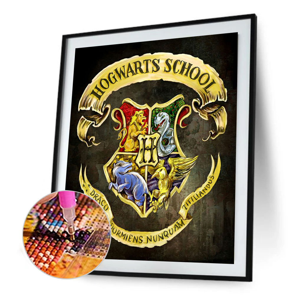 (Multi DIY Kits) Harry Potter Badge - Diamond Painting/Paint by Numbers/Cross Stitch, 30x40, 501 Original
(Multi DIY Kits) Harry Potter Badge - Diamond Painting/Paint by Numbers/Cross Stitch, 30x40, 501 Original
