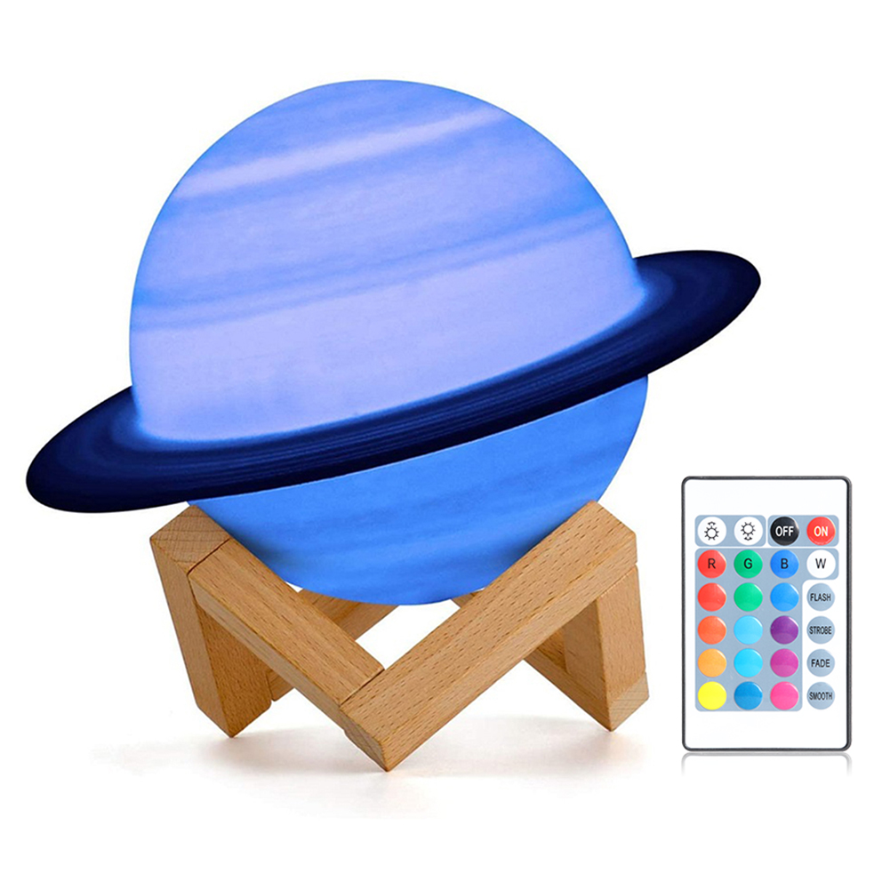 3D Print LED Night Light Living Room Saturn Lamp with Remote Controller, 501 Original
3D Print LED Night Light Living Room Saturn Lamp with Remote Controller, 501 Original