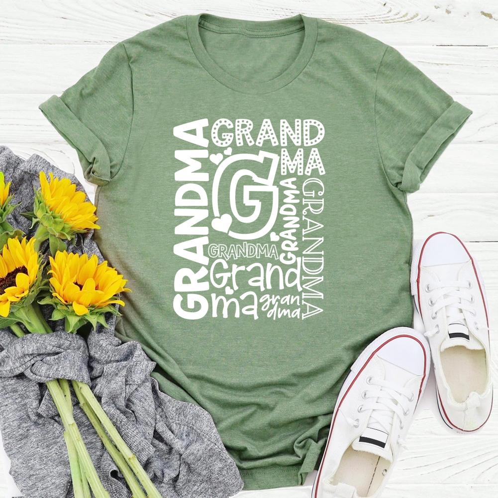 grandma life T-shirt Tee -03686-Guru-buzz