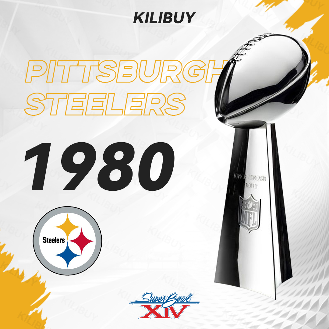 Vince Lombardi Trophy, Super Bowl 14, XIV Pittsburgh Steelers