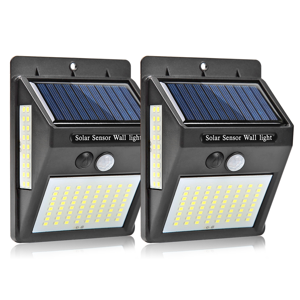 2x Waterproof LED Solar Wall Lamp PIR Motion 3 Sided Luminous Yard Light, 501 Original
2x Waterproof LED Solar Wall Lamp PIR Motion 3 Sided Luminous Yard Light, 501 Original