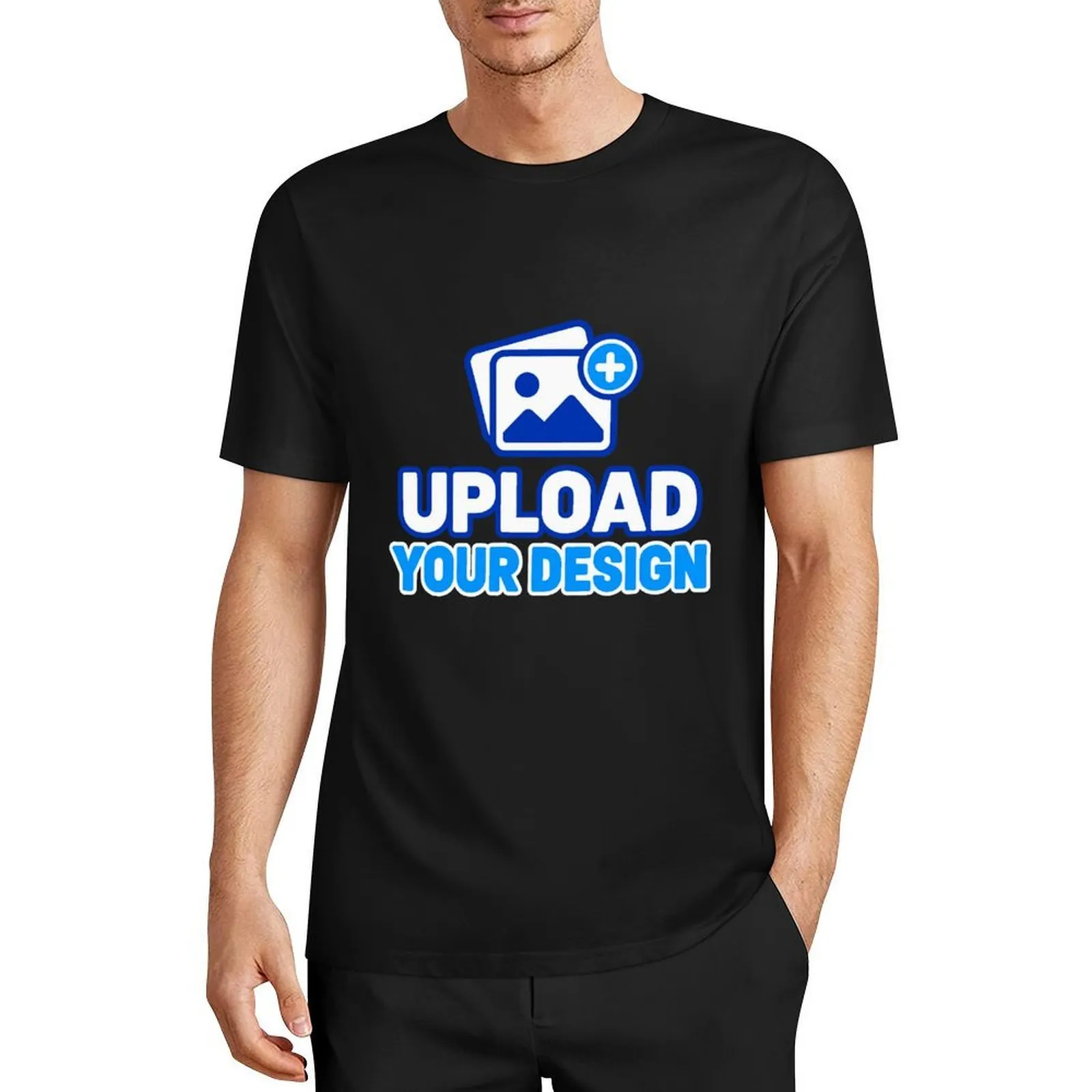 Men's Pure Cotton Short Sleeve T-Shirt custom product view 9