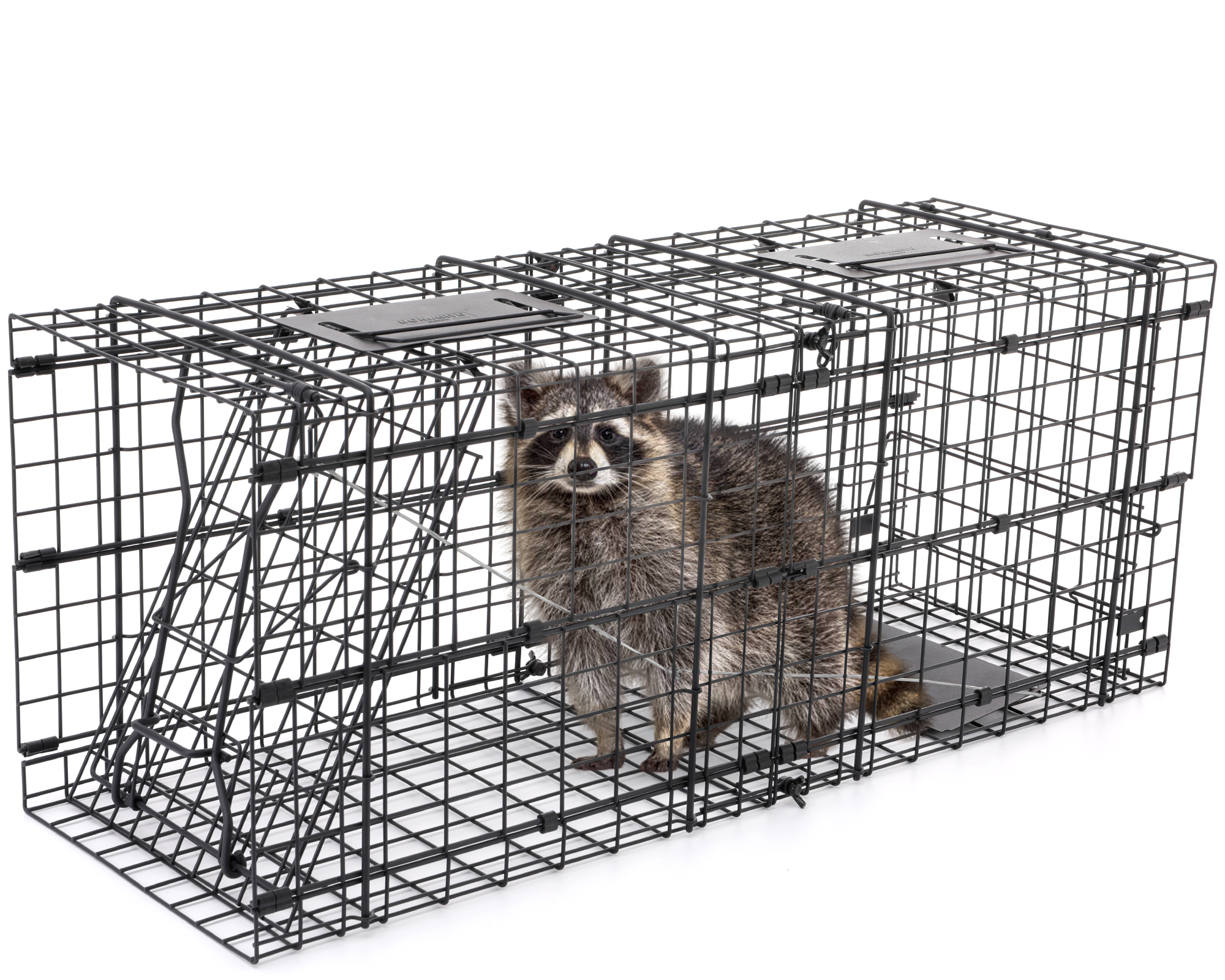 thumbnail image 2 of EXTRA LARGE HUMANE Live Animal Cage Trap Catch Release Possum Cat 2 of 13