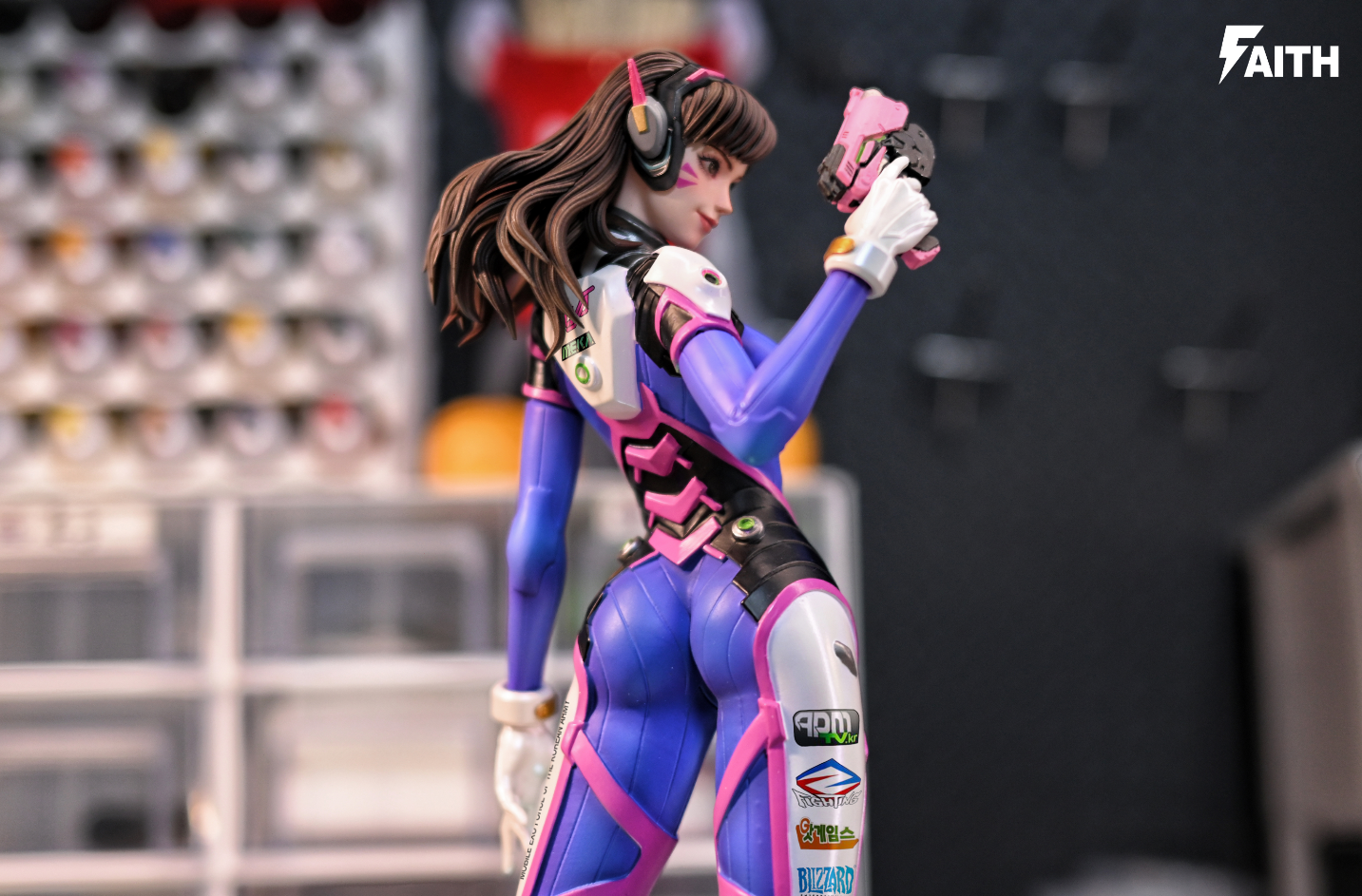 Faith Studio - Overwatch #1 Game Girl D.va 1/6 Statue(GK) (Adult 18+)