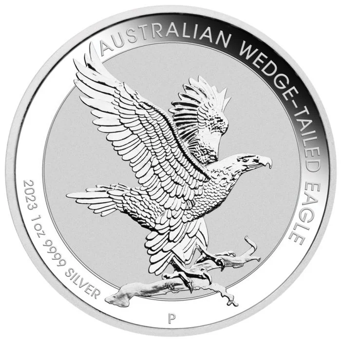 2023 Australia $1 1-oz Silver Wedge Tailed Eagle BU