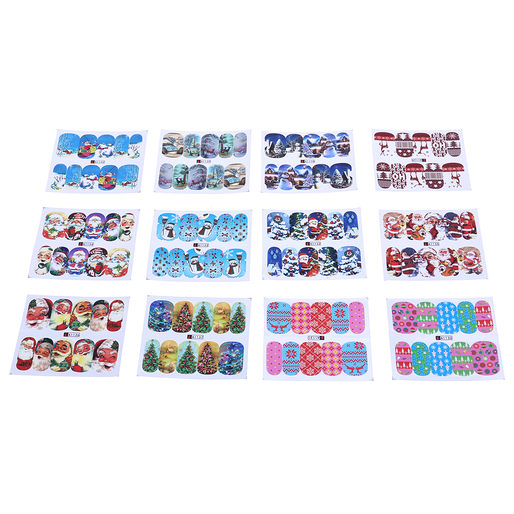 12pcs/Set Nail Art 3D Stickers Christmas-Pattern Decoration Nail Stickers163372, 1141-1152, 501 Original
12pcs/Set Nail Art 3D Stickers Christmas-Pattern Decoration Nail Stickers163372, 1141-1152, 501 Original