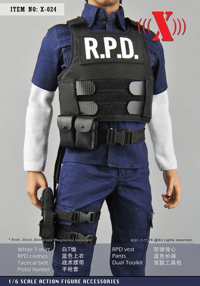 1/6 Scale RPD Uniform Set by X Toys  IN-Stock