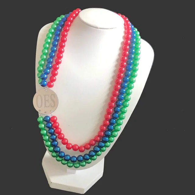 OES Necklace - Handmade Colored