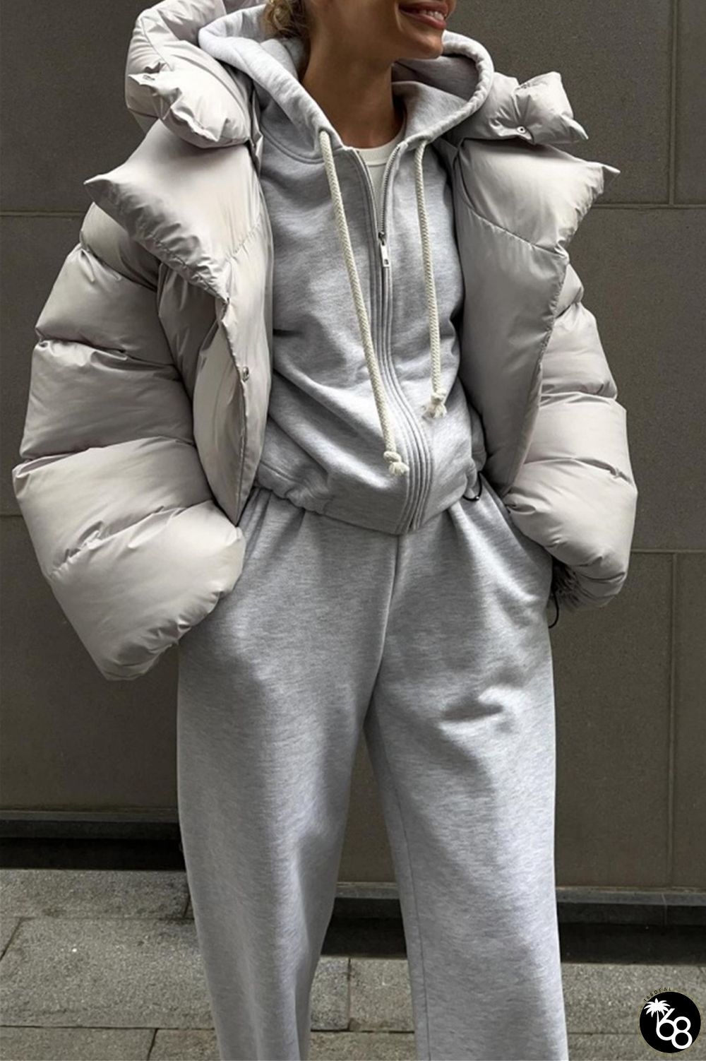 Casual Solid Cardigan Hooded Collar Outerwear | 168DEAL