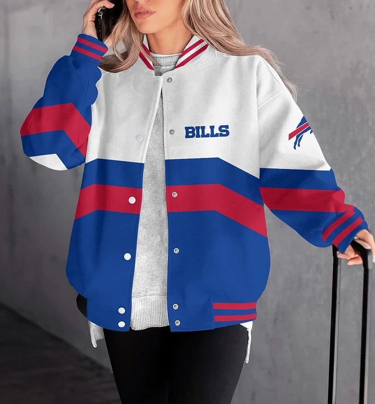 Buffalo Bills Women Limited Edition Full-Snap Casual Jacket