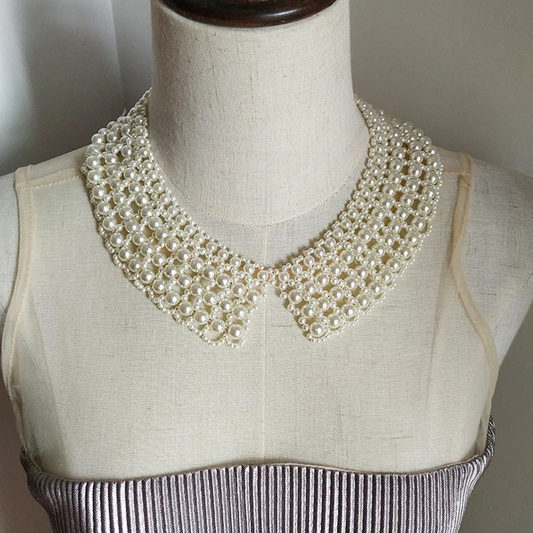 Temperament false collar pearl Necklace