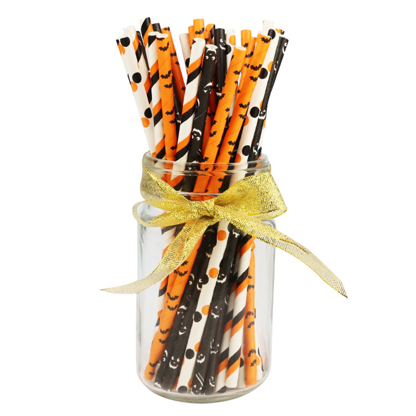 Halloween Paper Straws - Bat Pattern Party Drinking Straws - 25 Pieces, 501 Original
Halloween Paper Straws - Bat Pattern Party Drinking Straws - 25 Pieces, 501 Original