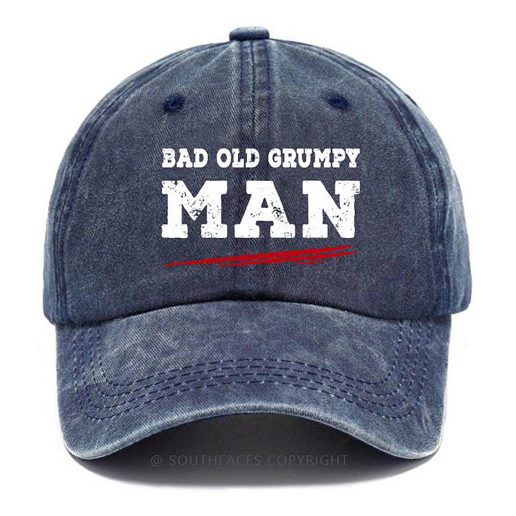 Bad Old Grumpy Man  Hat
