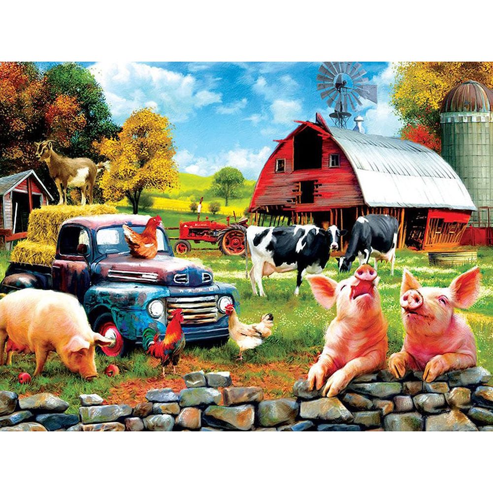 Poultry Grassland - Round Drill Diamond Painting - 60*45CM (Big Size), 501 Original
Poultry Grassland - Round Drill Diamond Painting - 60*45CM (Big Size), 501 Original