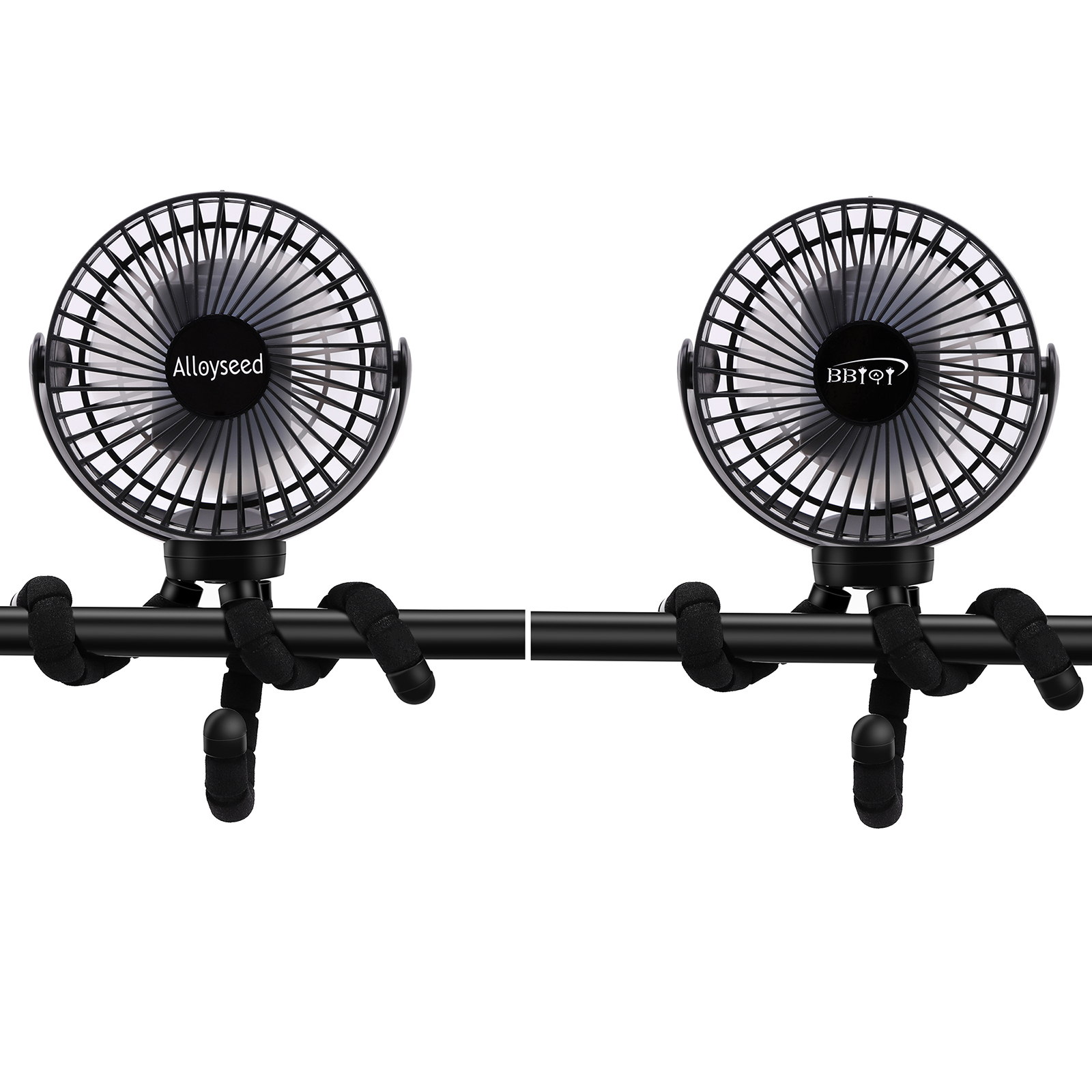 Flexible Octopus Stroller Fan, 3 Speeds, Rotatable Handheld Tripod Cooler, Black (brand ii), 501 Original
Flexible Octopus Stroller Fan, 3 Speeds, Rotatable Handheld Tripod Cooler, Black (brand ii), 501 Original