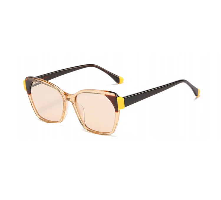 1806 Elevate your style with the trendy oversized square women's sunglasses - UV400 protected and wholesale available