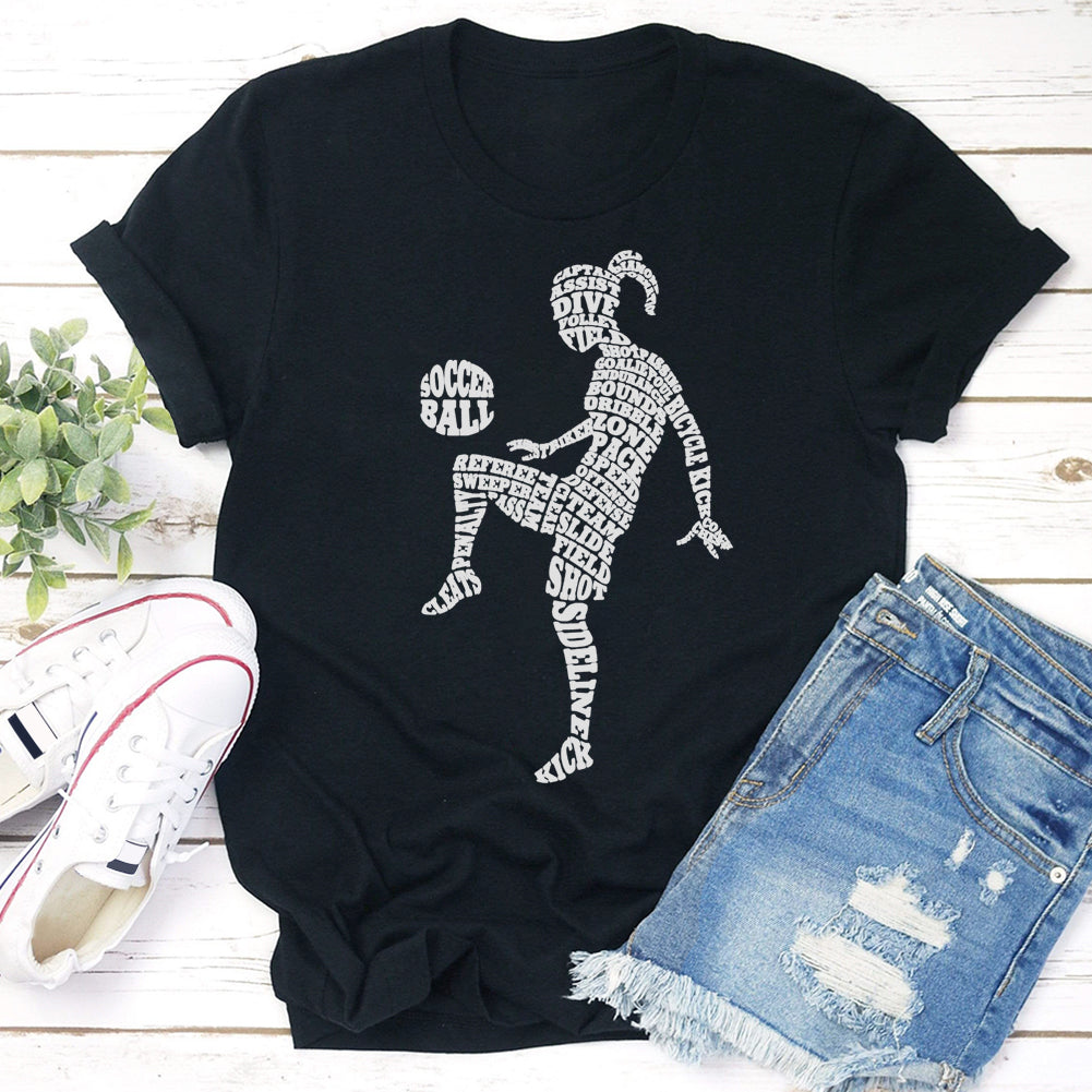 Soccer Player T-shirt Tee-03298-Guru-buzz