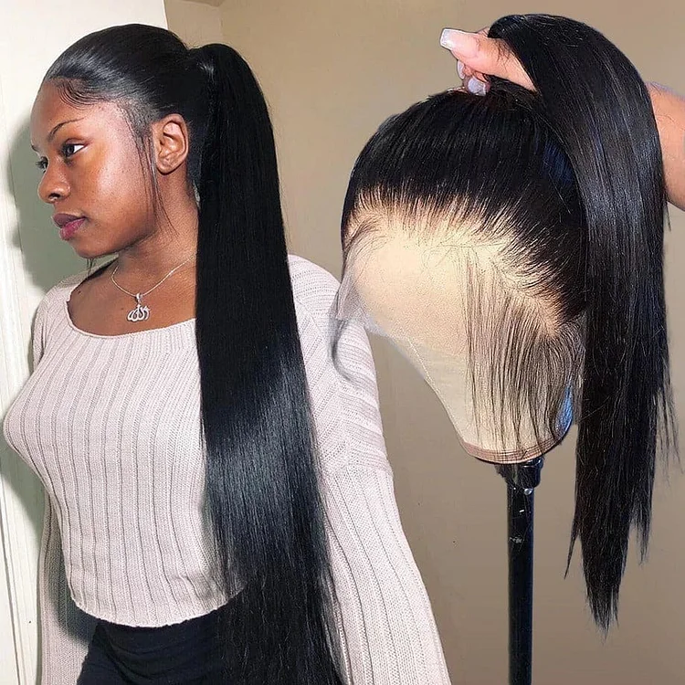 50% Off! Straight 360 Lace Frontal Wig