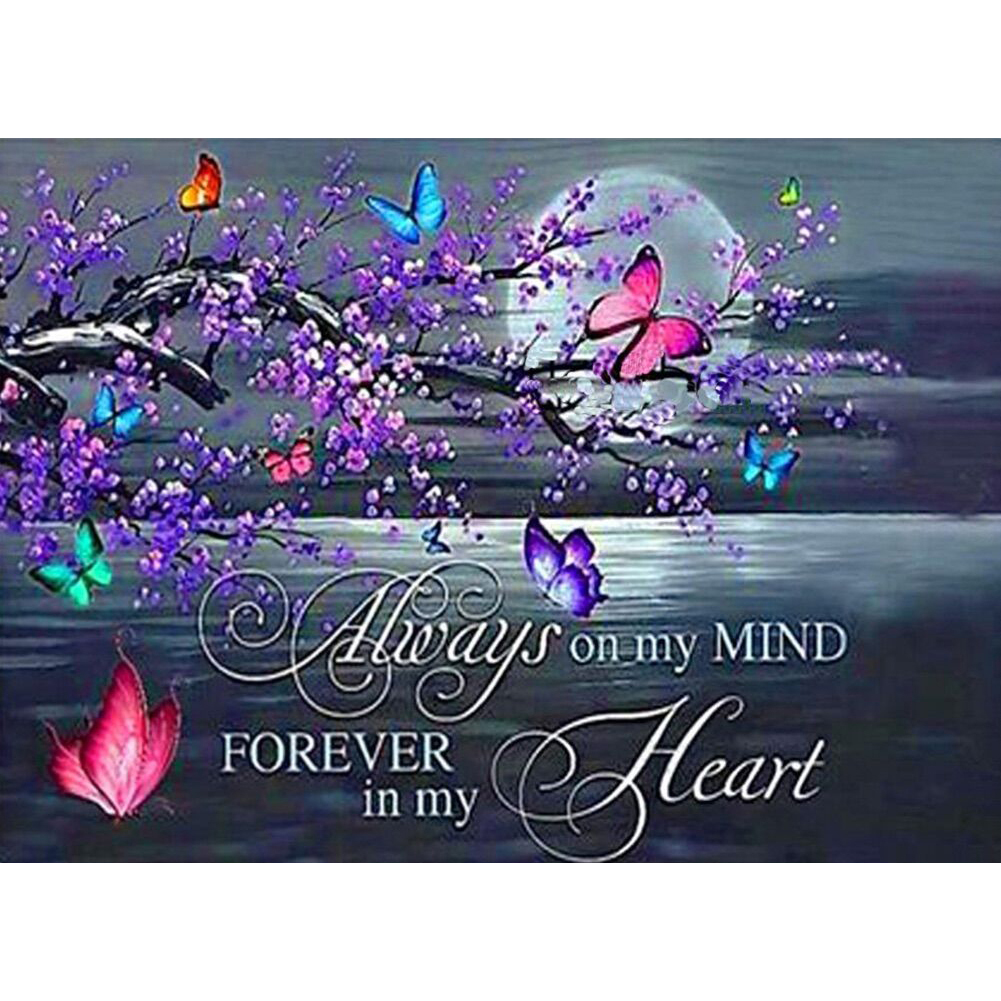 Always On My Mind Always In My Heart Quotes - Full Square Diamond Painting - 50x40CM, 501 Original
Always On My Mind Always In My Heart Quotes - Full Square Diamond Painting - 50x40CM, 501 Original