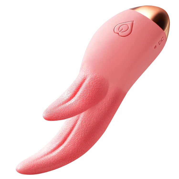 Pearlsvibe Tongue Licking Device Silicone Female Second Tide Masturbation Vibrator Adult Toy