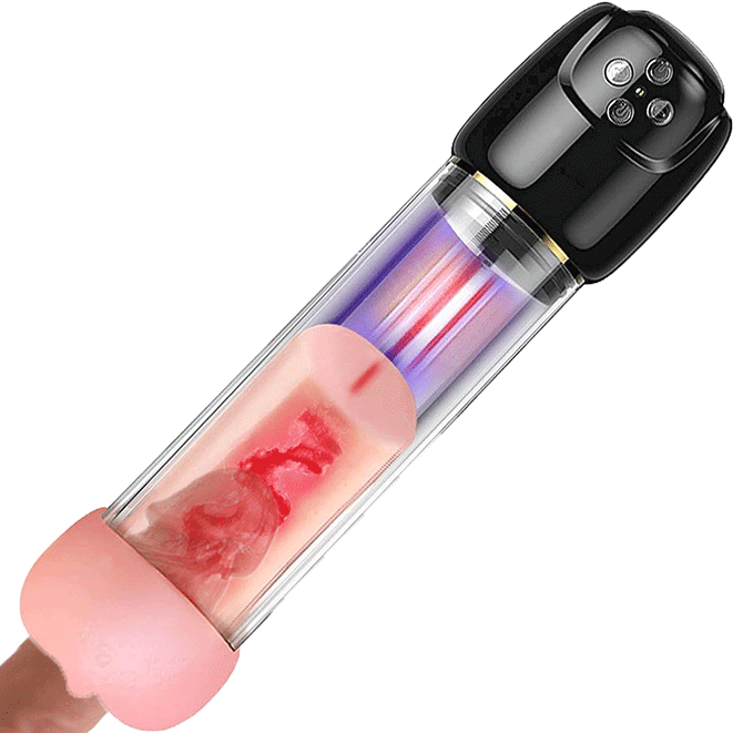 Real Man - Vacuum Pump For Men Masturbator Erection Enlargement Cock Extender By Rose Toy