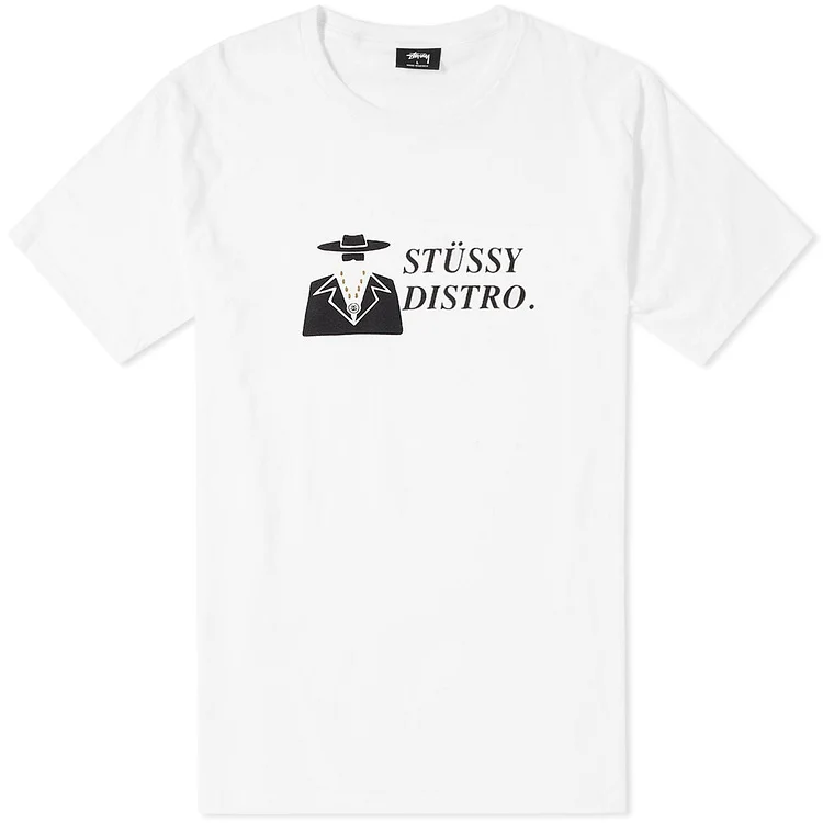 Stussy Distro Tee White (Size S)
