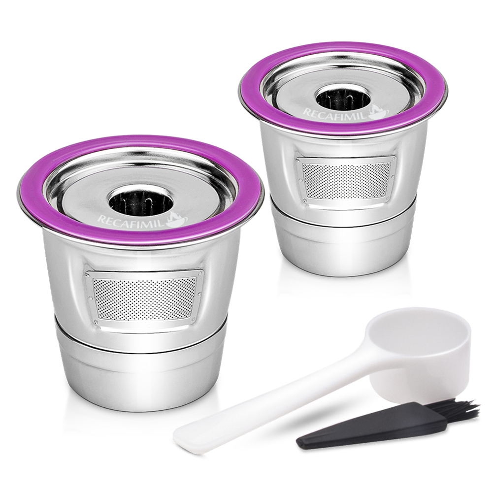 Stainless Steel Coffee Capsule Cup Reusable K Cup for Keurig 2.0/1.0 Filter, 501 Original
Stainless Steel Coffee Capsule Cup Reusable K Cup for Keurig 2.0/1.0 Filter, 501 Original