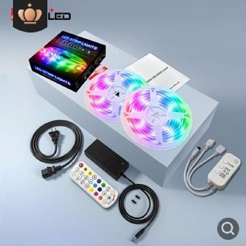 Led5050 light belt set Bluetooth app music RGB voice control intelligent li, 501 Original
Led5050 light belt set Bluetooth app music RGB voice control intelligent li, 501 Original