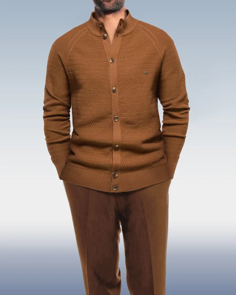 Men's Casual Fashion Long Sleeve Knitwear 003