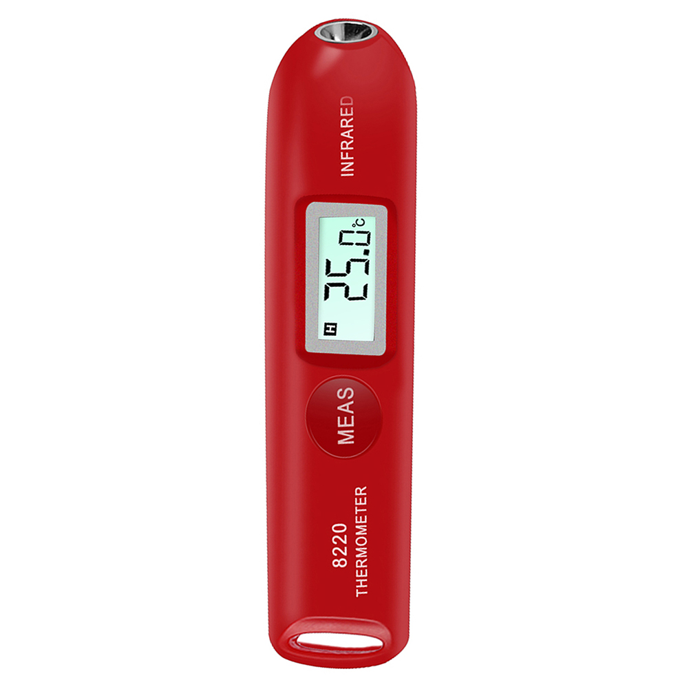 Pen Type Digital Non-Contact Infrared Thermometer Temperature Instrument, Red, 501 Original
Pen Type Digital Non-Contact Infrared Thermometer Temperature Instrument, Red, 501 Original