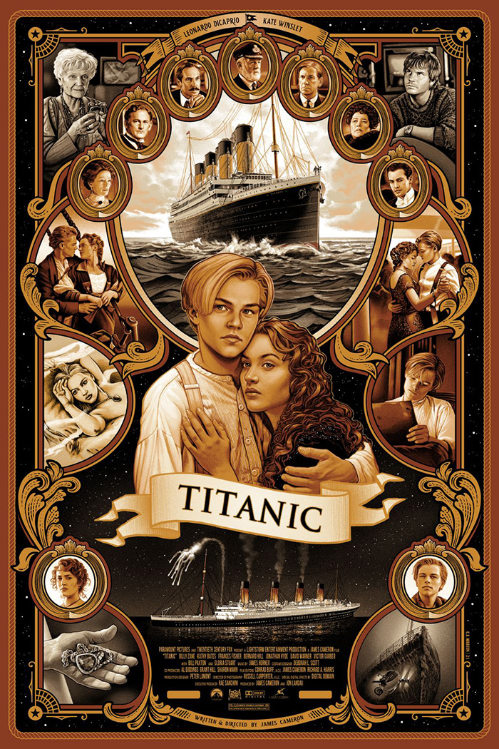 Classic Movie Titanic Canvas Full Round Or Square Drill Diamond Painting