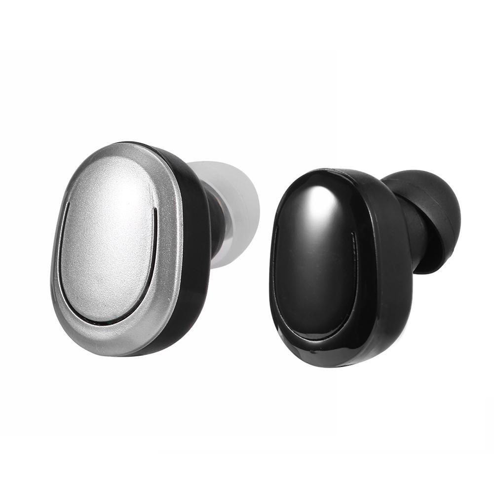 V1 Single Bluetooth 4.1 Headphone Wireless Mini Invisible Earbud with Mic, Black, 501 Original
V1 Single Bluetooth 4.1 Headphone Wireless Mini Invisible Earbud with Mic, Black, 501 Original