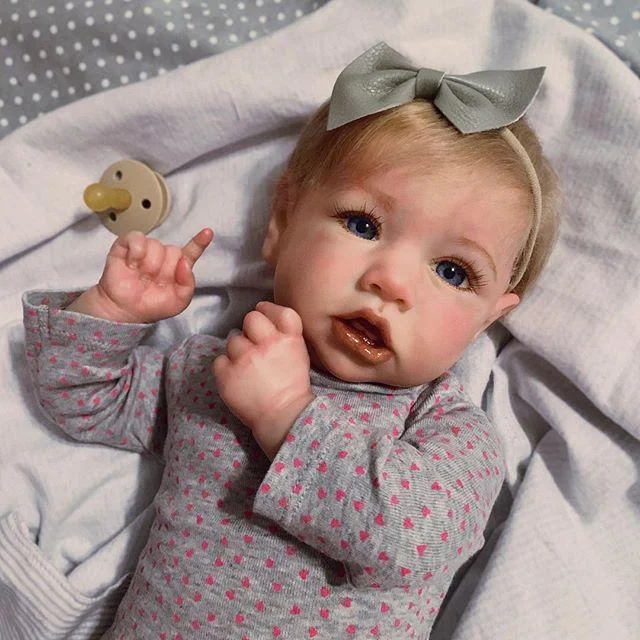 12 inch Realistic Reborn Baby Girl Doll Dafne 2024, Real Looking Eyes Open Baby Dolls -Creativegiftss® - [product_tag] RSAJ-Creativegiftss®