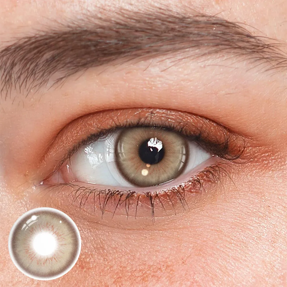 Flavia Brown Coloured Contact Lenses