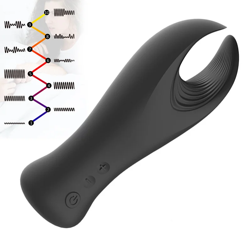 Penis Trainer Silicone Masturbator Vibrating Masturbator Cup
