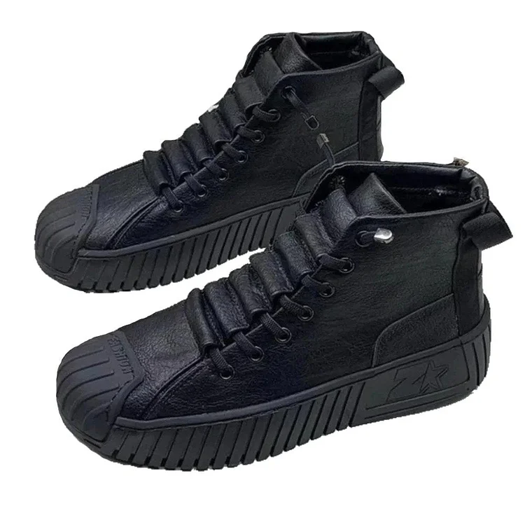 Men Ankle Boots Nonslip Anti-shock Winter Orthopedic Shoes