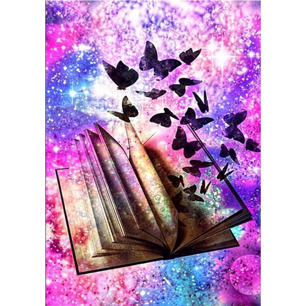 40*30CM - Coloured Dreamy Butterflies Book - Round Drill Diamond Painting, 501 Original
40*30CM - Coloured Dreamy Butterflies Book - Round Drill Diamond Painting, 501 Original