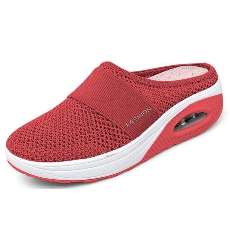 (🔥BUY 2 FREE SHIPPING)👡Women's Non-slip Slippers Air-cushioned Easy Fit Comfy Walking shoes
