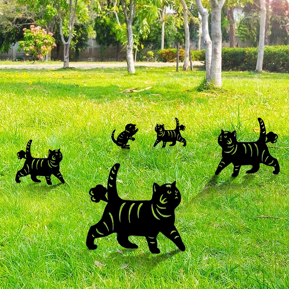Black Cat Hollow Simulation Insert Card Garden Lawn Animal Stakes Sculpture, 501 Original
Black Cat Hollow Simulation Insert Card Garden Lawn Animal Stakes Sculpture, 501 Original