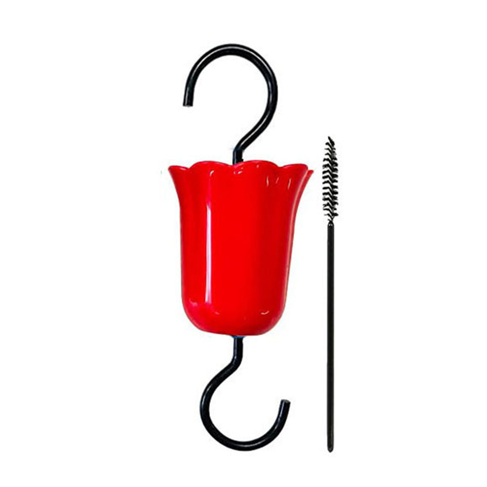 Flower Ant Moat Insect Guard w/ Brush for Hummingbird Feeder Nectar Feeder, Red, 501 Original
Flower Ant Moat Insect Guard w/ Brush for Hummingbird Feeder Nectar Feeder, Red, 501 Original