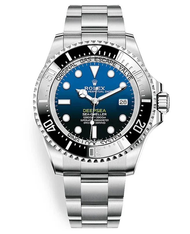 Rolex 136660 Sea-Dweller Deepsea D-Blue Dial 44mm Stainless Steel Men’s Watch