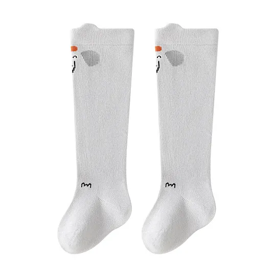 Baby Cute Cotton Cartoon Print High Elastic Knee Socks